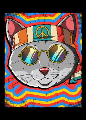 Cat Psychedelic