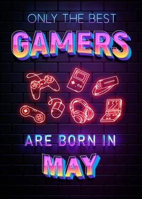 born in may gamer