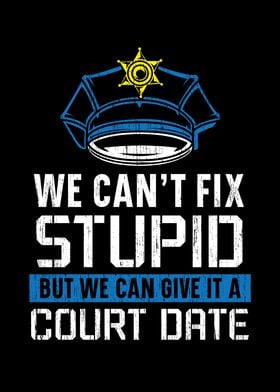 We Cant Fix Stupid Police