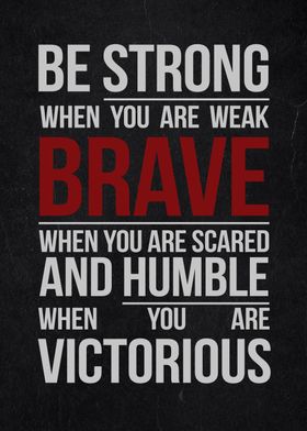 be strong motivational