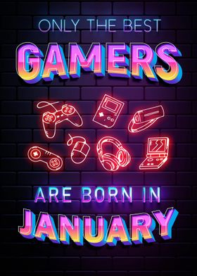 born in january gamer