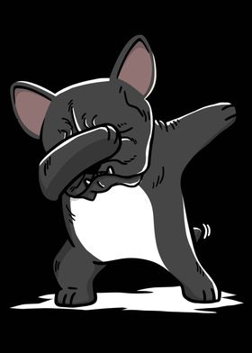 French Bulldog Dabbing 