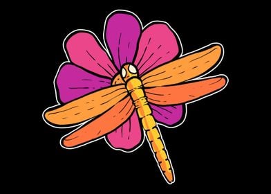 Dragonfly Flower Botanist 