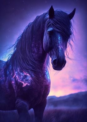 Galaxy Horse Animal