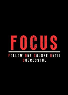 Focus Motivation