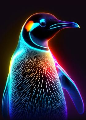 Neon Penguin