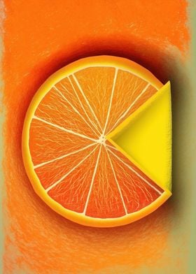 Orange Open Triangle