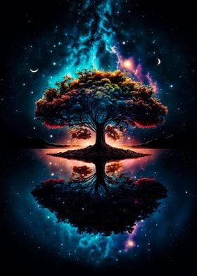 Cosmic tree of life