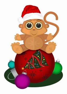 Christmas Monkey