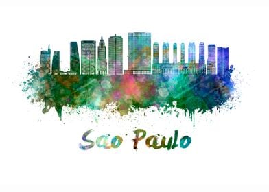 Sao paulo skyline