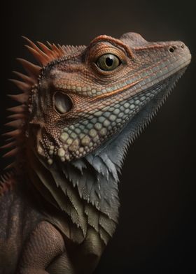 Lizard portrait