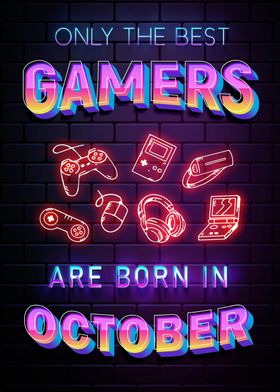 born in october gamer