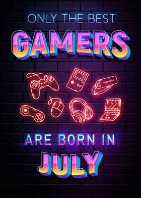 born in july