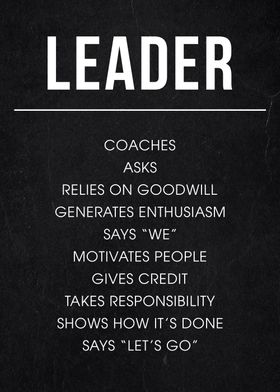 Leader definition