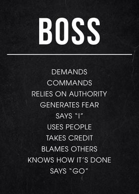 Boss definition