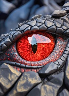 Stone dragon eye