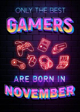 born in november gamer