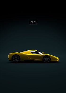 2002 Ferrari Enzo Yellow