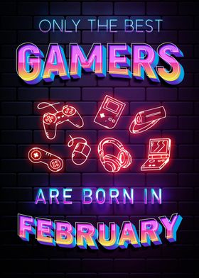 born in february gamer