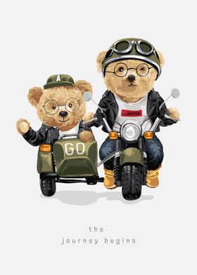 Bear doll couple