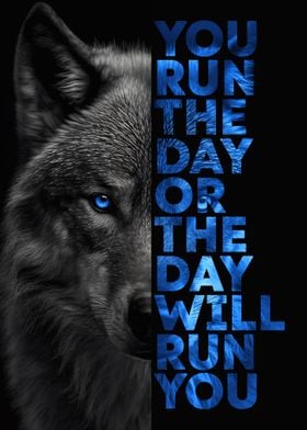Wolf Motivational Quote