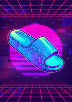 22 Slides Neon Shoe