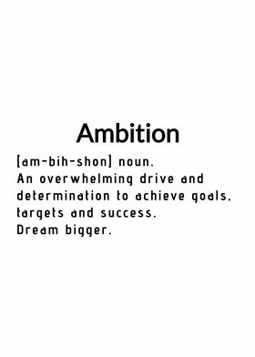 Ambition Definition 