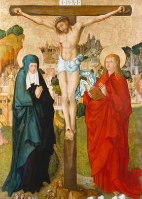 The Crucifixion with Donor