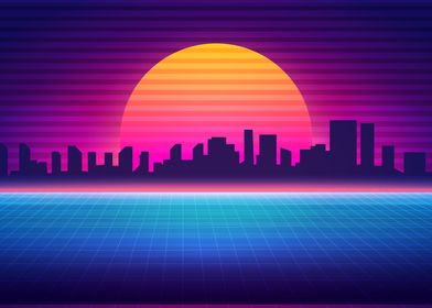 Synthwave City 2