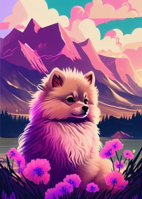 Pomeranian Nature Pom Pom