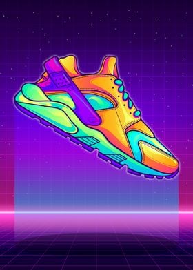 Huarache Neon Shoes