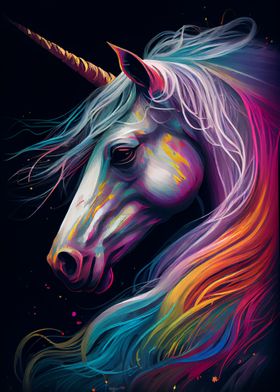 'Unicorn Animal' Poster by DecoyDesign | Displate