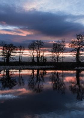 Sunset at the Lake