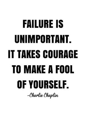 Charlie Chaplin Quote 