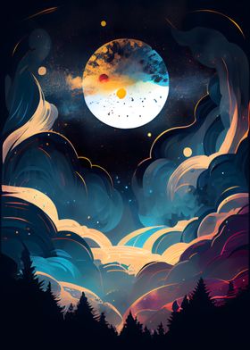 Nebula Canopy Dreamscape
