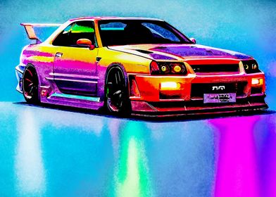 Nissan R34 Neon