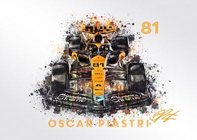 Oscar PIASTRI Car 2023