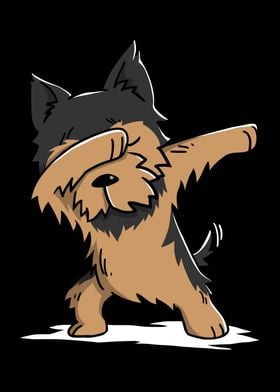 Yorkshire Terrier Dabbing 