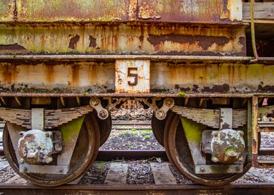 Wheels car and rust