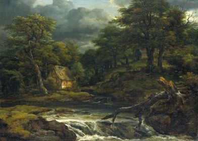 Wooded Landscape with Wate