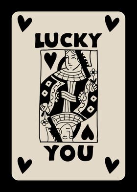 lucky you vintage retro