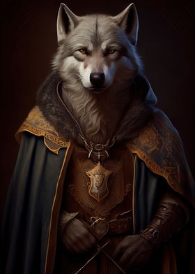 Wolf Medieval Style