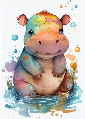 Cute little Hippo