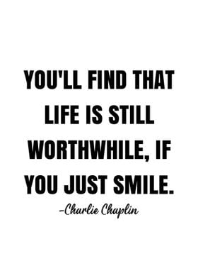 Charlie Chaplin Quote 