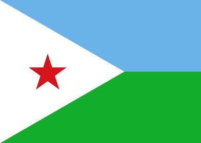 Flag of Djibouti