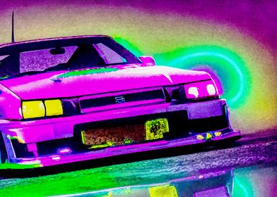 GTR R34 Neon Night