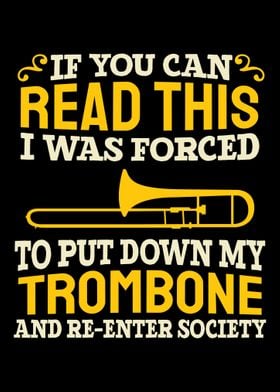 Marching Band Trombone