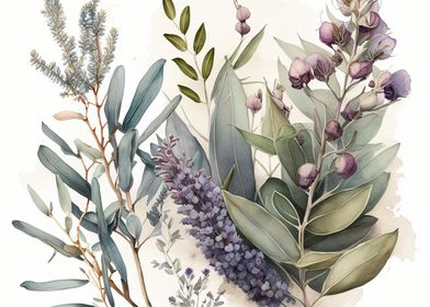 Lavender and Eucalyptus 