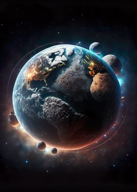 Earth and Planets