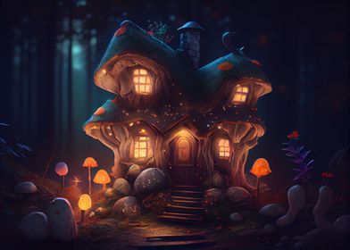 Mushroom cabin